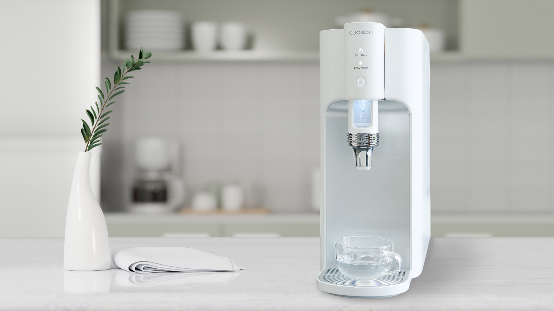 CUCKOO TITAN water purifier provide safe drinking water.