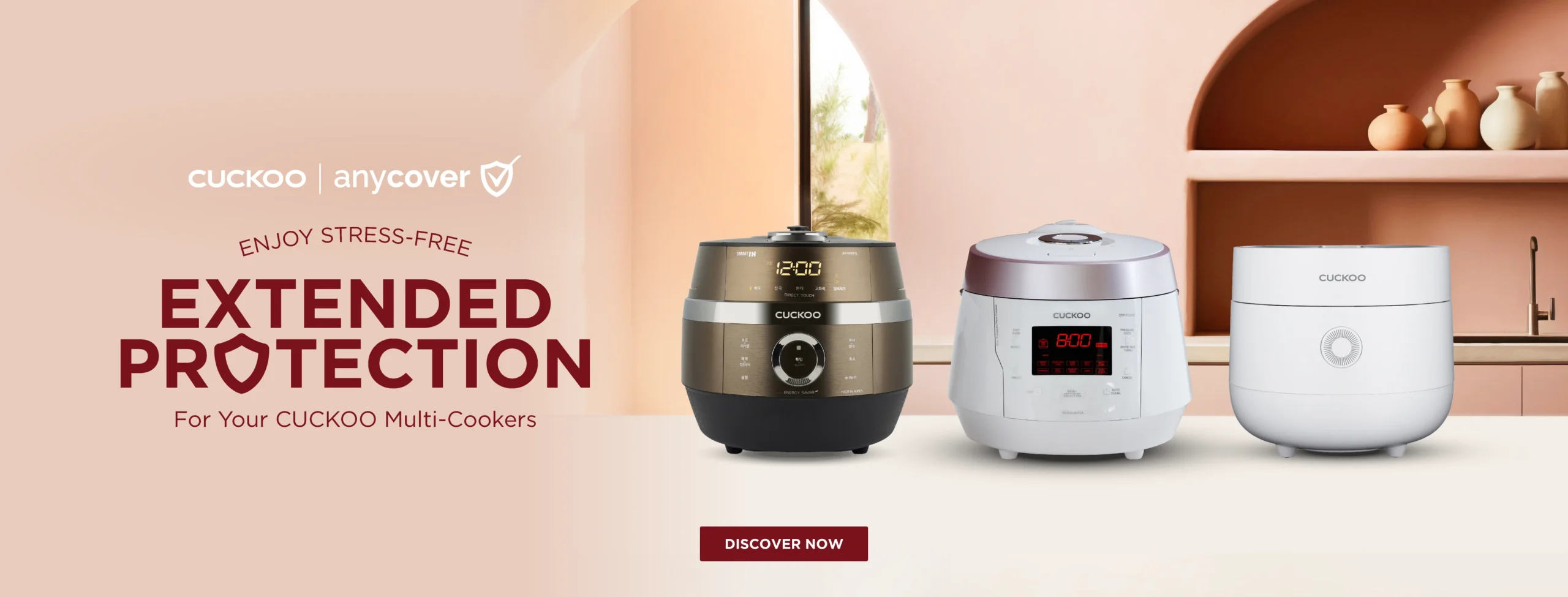 CUCKOO Stress Free Extended Protection For Your CUCKOO Multi-Cookers